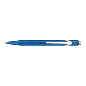 Carandache golyóstoll fémdobozban, sötétkék, kék tintával, 849 Colormat-X Line