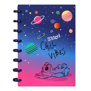 Spirálfüzet A5 100lapos Disney Black Stitch