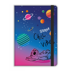 Gumis notesz A5 80lapos Disney Black Stitch Chill Vibes