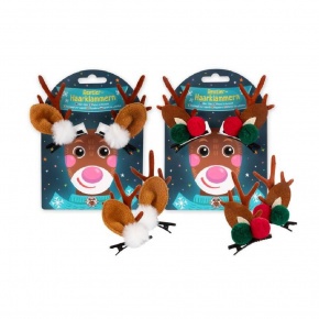 Trendhaus hajcsat, rénszarvasos, 2-féle karácsonyi (5)