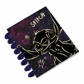 CoolPack Spirál notesz A5 100lapos nagy gyűrűs Disney GOLD Stitch.
