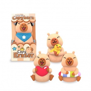 Trendhaus radír, Capybara, 3-féle (5)