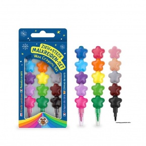 Trendhaus tolóbetétes zsírkréta szett, virág alakú, 3 db/szett (5)