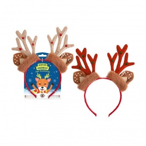 Trendhaus rénszarvasagancs fejpánt, 2 féle szín karácsonyi (5)