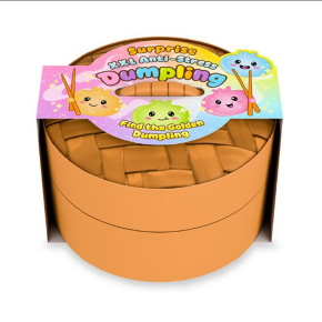 Trendhaus Dumpling/stresszlabda, XXL, 13cm, tartóban