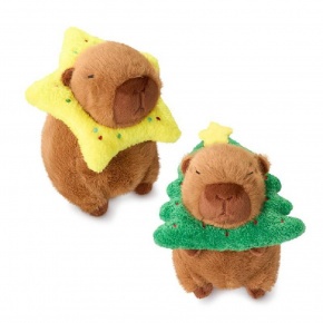 967671 Trendhaus plüss Capybara, karácsonyi, 22 cm, 2 féle