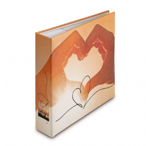 99007624 Hama fotóalbum, 10x15 cm, 200db, Heart