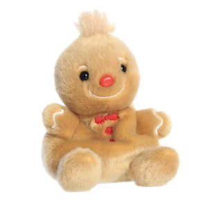 Herma plüss, (13 cm) mézeskalács figura 26654 karácsonyi (6)