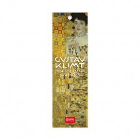 Legami könyvjelző naptár (18x5,5 cm) Gustav Klimt, 2024