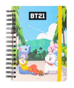 Grupo Erik Bullet Journal spirálos pontozott napló 1 (A5), BT21