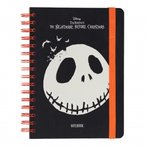 Grupo Erik Bullet Journal spirálos pontozott napló (A5), The Nightmare Before Christmas