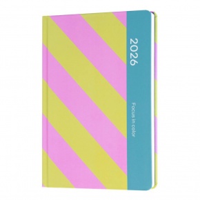 Grupo Erik határidőnapló (A5), heti, Color Fun Focus in Color, 2026