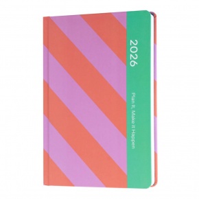 Grupo Erik határidőnapló (A5), heti, Color Fun Plan It Make It Happen, 2026