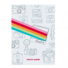 Grupo Erik puhafedeles fotóalbum (10x15cm, 36 zseb), Vintage Camera (6)