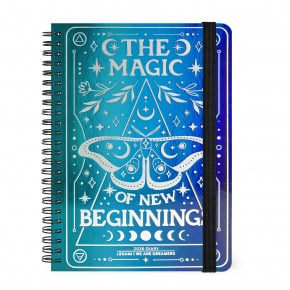 AG2612155 Legami határidőnapló (15x21 cm, spirálos) heti, The Magic 2026