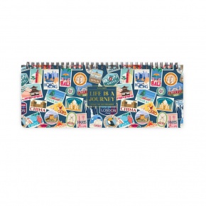 AG2612165 Legami asztali naptár ( 27x10 cm) utazásos 2026