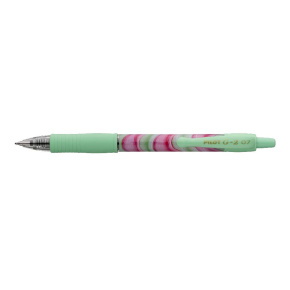 Pilot G-2 FLOW zseléstoll zöld test, kék tinta 0,7