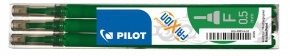 Pilot FriXion POINT 05 törölhető rollertoll betét 3db, zöld
