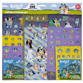 Scooli szuper matrica szett, Bluey (6)