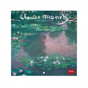 CAL260119 Legami falinaptár (18x18 cm) Claude Monet 2026