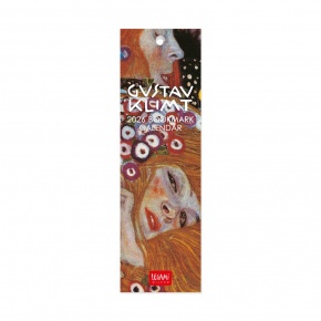 CAL260176 Legami könyvjelző naptár (18x5,5 cm) Gustav Klimt, 2026