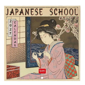 Legami falinaptár (18x18 cm) Japanese school 2027