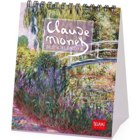 Legami asztali naptár (12x14,5 cm) Claude Monet 2027