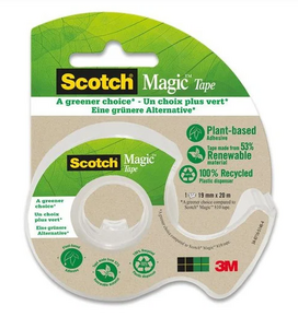 3M Scotch Magic ragasztószalag (19 mm x 20 m) adagolóval, növényi ragasztóval
