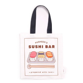 Puckator bevásárlótáska, 40x37,5 cm, Pusheen Sushi bar (6)