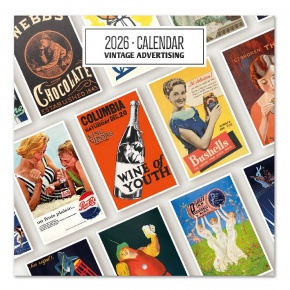 Grupo Erik falinaptár (30x30 cm), 2026, Retro reklámok