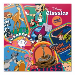 Grupo Erik falinaptár (30x30 cm), 2026, Disney Classics