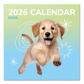 Grupo Erik falinaptár (30x30 cm), 2026, Kutyák