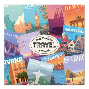 Grupo Erik falinaptár (30x30 cm), 2026, Utazás