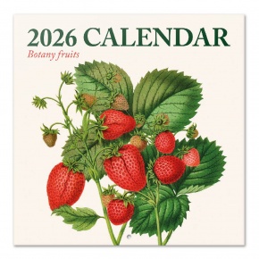 Grupo Erik falinaptár (30x30 cm), 2026, Botanical Fruits