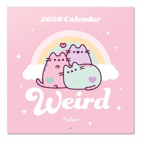 Grupo Erik falinaptár (30x30 cm), 2026, Pusheen