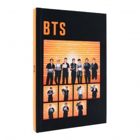 Grupo Erik prémium A5 notesz, BTS
