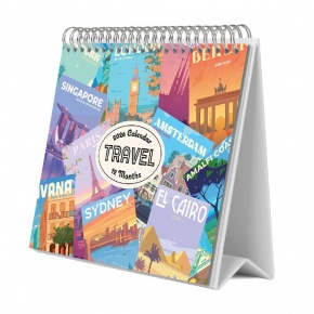 Grupo Erik asztali naptár, 2026, Utazás