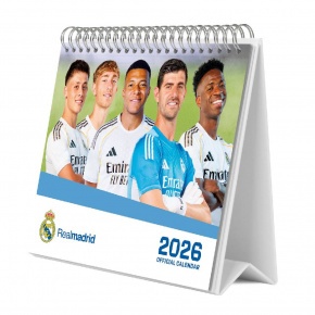 Grupo Erik asztali naptár, 2026, Real Madrid