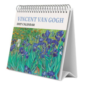 Grupo Erik asztali naptár, 2027, Van Gogh