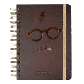 Grupo Erik Bullet Journal spirálos pontozott napló 2 (A5), Harry Potter