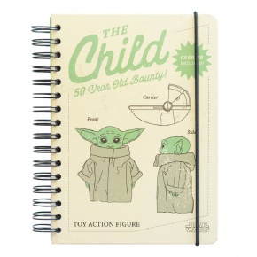Grupo Erik Bullet Journal spirálos pontozott napló 1 (A5), The Mandalorian