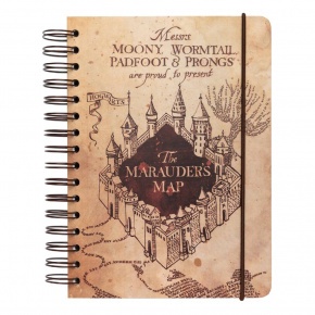 Grupo Erik Bullet Journal spirálos pontozott napló 1 (A5), Harry Potter