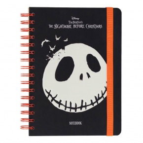 Grupo Erik Bullet Journal spirálos pontozott napló (A5), The Nightmare Before Christmas