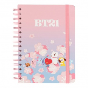 Grupo Erik Bullet Journal spirálos pontozott napló 2 (A5), BT21