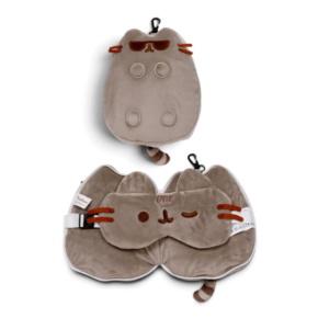 Puckator Utazópárna szemmaszkkal, Plüss  napszemüveges  Pusheen Macska
