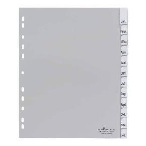 Durable elválasztólapok, A4, XXL, PP, 12 részes