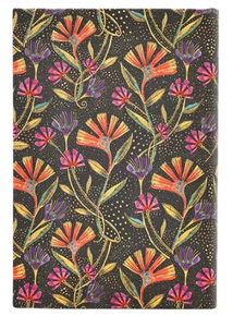 Paperblanks határidőnapló 18 hó (2025.júl-2026.dec.heti) Mini, horizontal, Wild Flowers