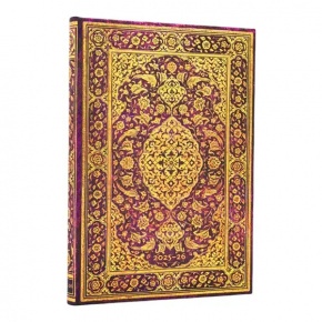 Paperblanks határidőnapló 18 hó (2025.júl-2026.dec.heti) Midi, horizontal, The Orchard