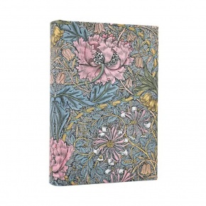 Paperblanks határidőnapló 2026, Morris Pink Honeysuckle Mini, napi