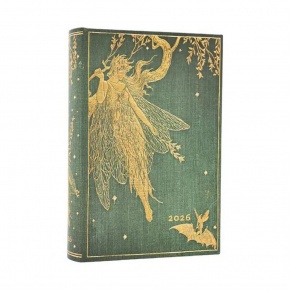 Paperblanks határidőnapló 2026, Olive Fairy Mini, napi